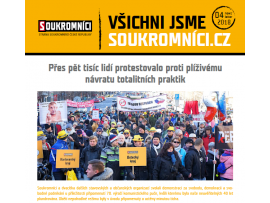 Únor pohledem Soukromníků. Demonstrace i první koalice pro podzimní volby